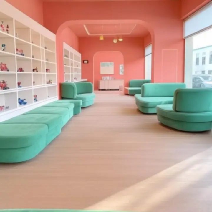 A Kid Motion Store inspiráló, színes munkakörnyezete